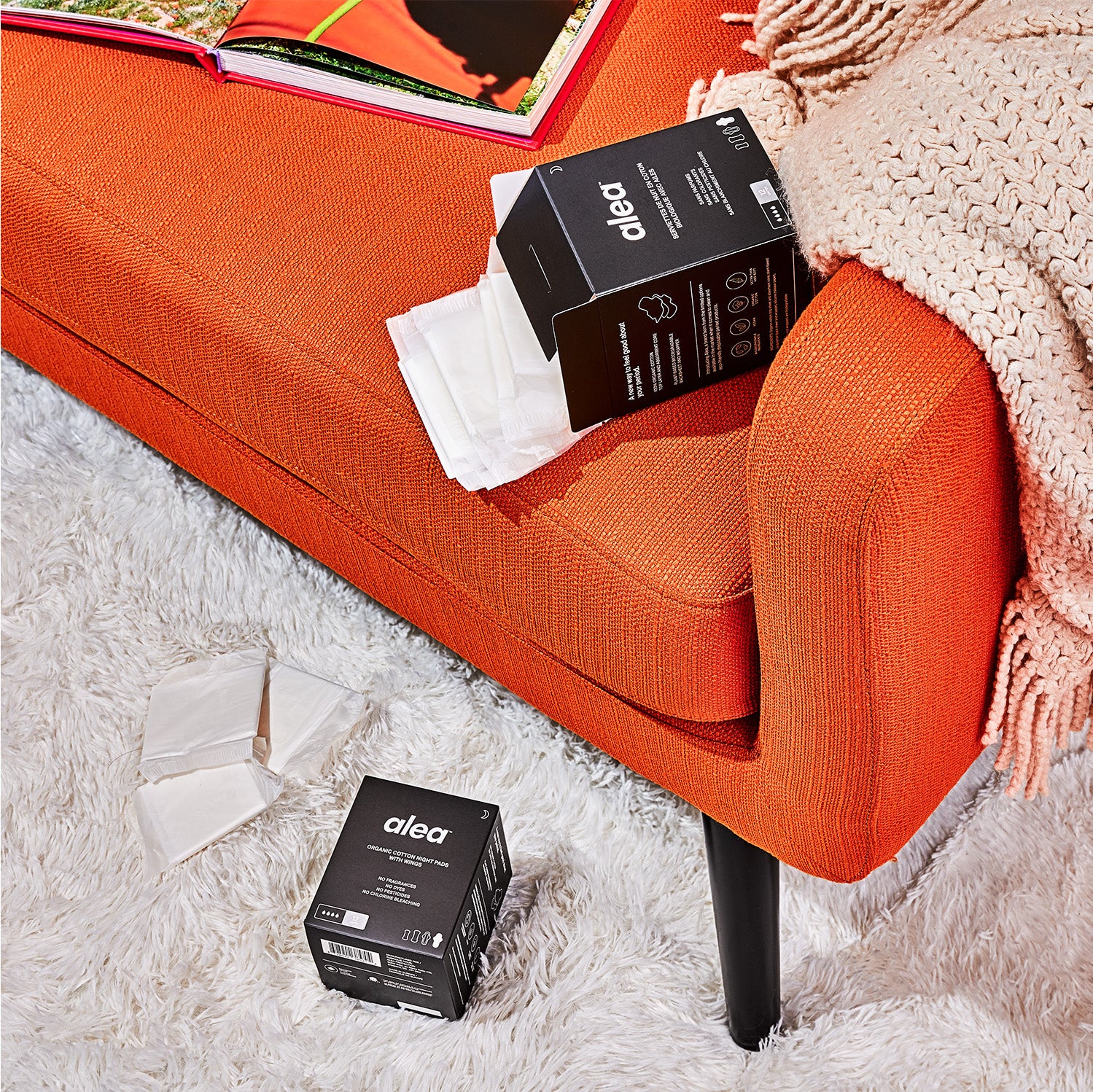 Alea Organic Cotton Night Pads