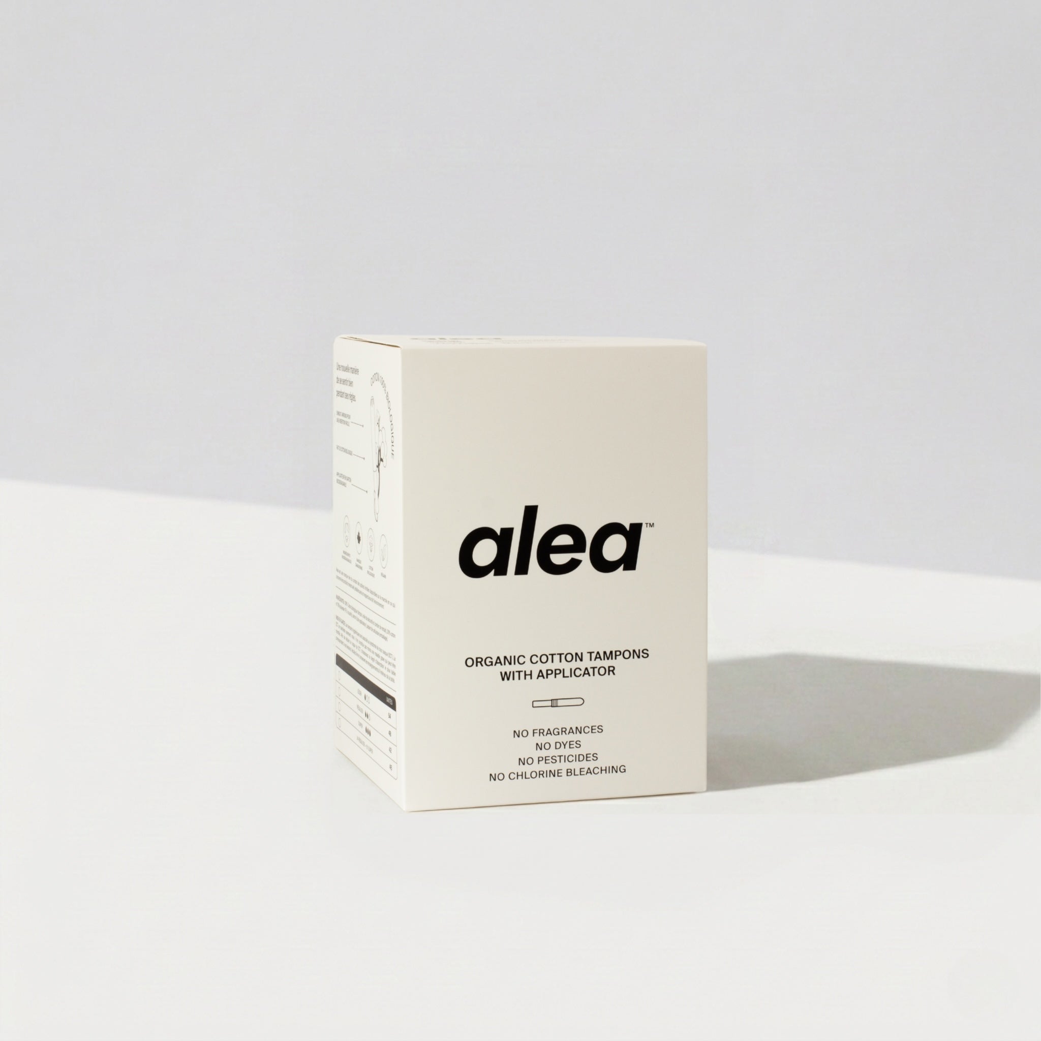 Organic Cotton Tampons with Cardboard Applicator